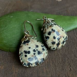 Beautiful stone earrings from Anthro